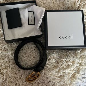 GG MARMONT LEATHER BELT